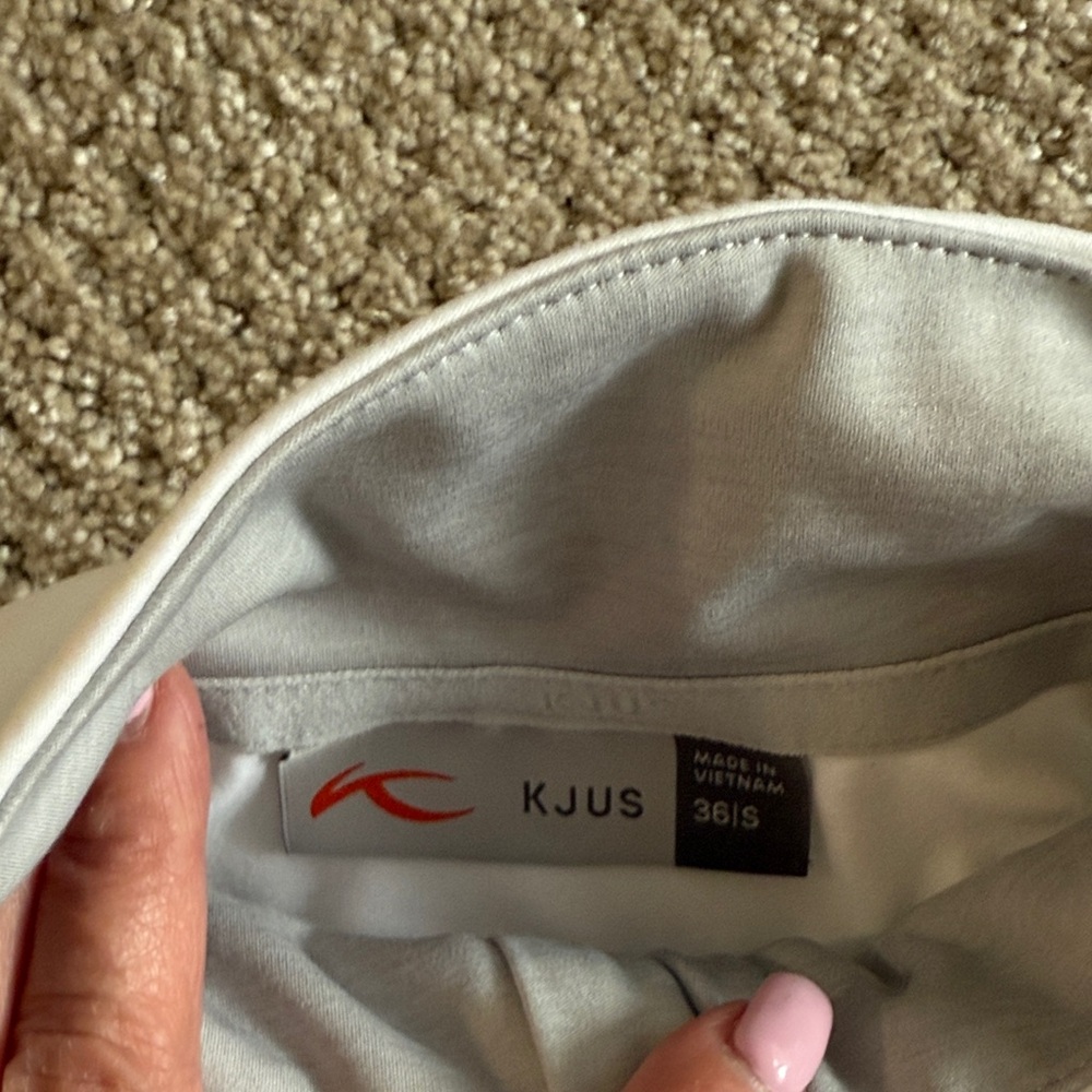 White Quarter-Zip Pullover - image 3